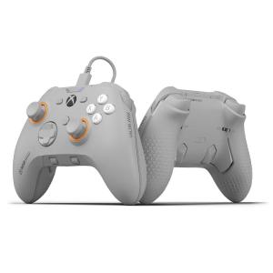 imageSCUF VALOR PRO Wired Performance Xbox Controller  Customizable Back Paddles Instant Triggers Hall Effect Thumbsticks Audio Controls Xbox Series XS Xbox One Windows PC  Light GrayLight Gray
