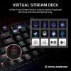 imageCorsair Vanguard 96 Wireless Mechanical RGB Gaming Keyboard  QWERTY US 96 Layout HotSwappable MLX Switches 8000Hz HyperPolling Stream Deck Integration Flashtap SOCD  Black