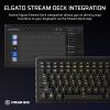 imageCorsair Vanguard 96 Wireless Mechanical RGB Gaming Keyboard  QWERTY US 96 Layout HotSwappable MLX Switches 8000Hz HyperPolling Stream Deck Integration Flashtap SOCD  Black