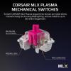 imageCorsair Vanguard 96 Wireless Mechanical RGB Gaming Keyboard  QWERTY US 96 Layout HotSwappable MLX Switches 8000Hz HyperPolling Stream Deck Integration Flashtap SOCD  Black