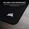 imageCorsair MM AntiFray Cloth Gaming Mouse Pad  XXXL 1220 x 590mm Precision MicroWoven Surface NonSlip Natural Rubber Base Stitched Edges  GrayBlack