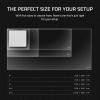 imageCorsair MM AntiFray Cloth Gaming Mouse Pad  XXXL 1220 x 590mm Precision MicroWoven Surface NonSlip Natural Rubber Base Stitched Edges  GrayGray