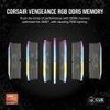 image:imageCORSAIR VENGEANCE RGB DDR5 64GB 2x32GB DDR5 5600MHz CL40 AMD EXPO Intel XMP iCUE Compatible Computer Memory  Gray CMH64GX5M2B5600Z40K64GB 4 x 16GB