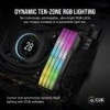 image:imageCORSAIR VENGEANCE RGB DDR5 64GB 2x32GB DDR5 5600MHz CL40 AMD EXPO Intel XMP iCUE Compatible Computer Memory  Gray CMH64GX5M2B5600Z40K64GB 4 x 16GB
