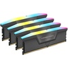 image:imageCORSAIR VENGEANCE RGB DDR5 64GB 2x32GB DDR5 5600MHz CL40 AMD EXPO Intel XMP iCUE Compatible Computer Memory  Gray CMH64GX5M2B5600Z40K64GB 4 x 16GB