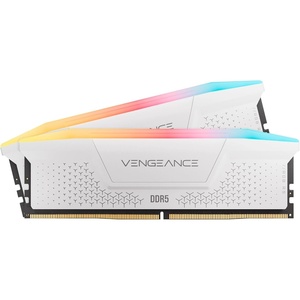 image:imageCORSAIR Vengeance RGB RS DDR5 32GB 2x16GB Up to 5600MHz AMD Intel RAM  Desktop Gaming Memory AMD EXPO amp Intel XMP 30 Compatible CL40 White CMG32GX5M2B5600Z40W
