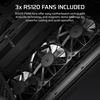image:imageCORSAIR 3200D RS MidTower PC Case  3X RS120 PWM Fans Included GPU Antisag Stabilization Arm ASUS BTF MSI Project Zero Gigabyte Project Stealth  BlackBlack