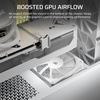 image:imageCORSAIR 3200D RS MidTower PC Case  3X RS120 PWM Fans Included GPU Antisag Stabilization Arm ASUS BTF MSI Project Zero Gigabyte Project Stealth  BlackWhite