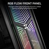 image:imageCORSAIR Frame 4000X RS Modular MidTower ATX PC Case  RGB Front Panel 4X RS120 PWM Fans Included InfiniRail Fan Mount System Reverse GPU AntiSag and Motherboard Support  WhiteBlack