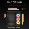 image:imageCORSAIR Frame 4500X RSR ARGB Bundle  Includes 3X RS120R ARGB Fans 1x RS120 ARGB Fan 1x Nautilus RS 360 ARGB CPU Cooler  Black