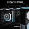 image:imageCORSAIR Frame 4500X RSR ARGB Bundle  Includes 3X RS120R ARGB Fans 1x RS120 ARGB Fan 1x Nautilus RS 360 ARGB CPU Cooler  Black