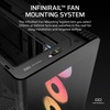 image:imageCORSAIR Frame 4500X RSR ARGB Bundle  Includes 3X RS120R ARGB Fans 1x RS120 ARGB Fan 1x Nautilus RS 360 ARGB CPU Cooler  Black