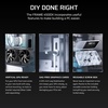 image:imageCORSAIR Frame 4500X RSR ARGB Bundle  Includes 3X RS120R ARGB Fans 1x RS120 ARGB Fan 1x Nautilus RS 360 ARGB CPU Cooler  White