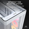image:imageCORSAIR Frame 4500X RSR ARGB Bundle  Includes 3X RS120R ARGB Fans 1x RS120 ARGB Fan 1x Nautilus RS 360 ARGB CPU Cooler  White