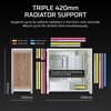 image:imageCORSAIR Frame 5000D Wood RS MidTower ATX PC Case  Solid Wood Airflow Panel 3X PreInstalled Fans Modular Customization Spacious Interior GPU AntiSag  BlackWalnutWhiteOak