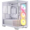 image:imageCORSAIR 2800X RSR Reverse Fan ARGB MicroATX PC Case  3X Fans Included Panoramic Glass Modular Customization GPU AntiSag Reverse Connection Motherboard Compatible  BlackWhite
