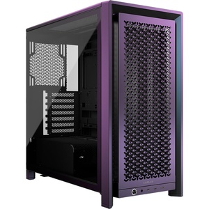 image:imageCORSAIR Frame 4000D Vault Series Modular MidTower ATX PC Case  High Airflow InfiniRail Fan Mounting System Modular Customization Spacious Interior GPU AntiSag  Galaxy