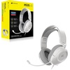 image:imageCorsair HS35 v3 Wired Gaming Headset with Mic  PCPS5PS4SwitchXboxMac Lightweight Comfort 35mm  WhiteWhite