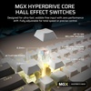 image:imageCORSAIR CLIPPER PRO MINI 60 Hall Effect FPS Gaming Keyboard  Rapid Trigger SOCD 8000Hz Adjustable Actuation IP57 Water amp Dust PBT Double Shot Wired RGB US QWERTY for Windows PC amp Mac  WhiteWhite