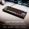 image:imageCORSAIR CLIPPER PRO MINI 60 Hall Effect FPS Gaming Keyboard  Rapid Trigger SOCD 8000Hz Adjustable Actuation IP57 Water amp Dust PBT Double Shot Wired RGB US QWERTY for Windows PC amp Mac  WhiteBlack