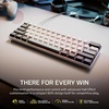 image:imageCORSAIR CLIPPER PRO MINI 60 Hall Effect FPS Gaming Keyboard  Rapid Trigger SOCD 8000Hz Adjustable Actuation IP57 Water amp Dust PBT Double Shot Wired RGB US QWERTY for Windows PC amp Mac  WhiteWhite