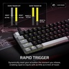 image:imageCORSAIR CLIPPER PRO MINI 60 Hall Effect FPS Gaming Keyboard  Rapid Trigger SOCD 8000Hz Adjustable Actuation IP57 Water amp Dust PBT Double Shot Wired RGB US QWERTY for Windows PC amp Mac  WhiteBlack