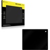 image:imageCorsair MM Glass Precision Gaming Mouse Pad  Large 500 x 400mm Matte Glass Surface Sound Dampening Coating AntiSlip Polyurethane Base  GrayBlack