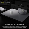 image:imageCorsair MM Glass Precision Gaming Mouse Pad  Large 500 x 400mm Matte Glass Surface Sound Dampening Coating AntiSlip Polyurethane Base  GrayGray