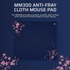 image:imageCorsair MM300 Large Dark Cherry AntiFray Cloth Gaming Mouse Pad  45cm x 40cm TextileWeaved Cloth AntiSlip Rubber Base Reinforced Stitched Edges  NavyLarge