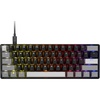 image:imageCORSAIR CLIPPER PRO MINI 60 Hall Effect FPS Gaming Keyboard  Rapid Trigger SOCD 8000Hz Adjustable Actuation IP57 Water amp Dust PBT Double Shot Wired RGB US QWERTY for Windows PC amp Mac  WhiteBlack