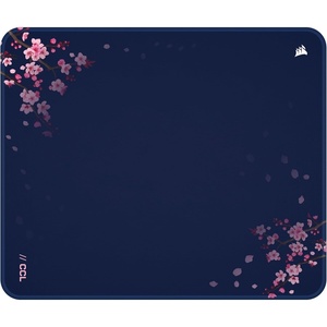 image:imageCorsair MM300 Large Dark Cherry AntiFray Cloth Gaming Mouse Pad  45cm x 40cm TextileWeaved Cloth AntiSlip Rubber Base Reinforced Stitched Edges  Navy142L x 118W inches