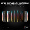 image:imageCORSAIR Vengeance RGB RS DDR5 32GB 2 x 16GB Up to 6000MHz AMD Intel RAM  Desktop Gaming Memory AMD EXPO amp Intel XMP 30 Compatible CL38 Gray CMG32GX5M2D6000Z38