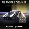image:imageCorsair NIGHTSWORD v2 Wireless SD Gaming Mouse  Black  Stream Deck Button 8000Hz HyperPolling 33K DPI Ergonomic Design Up to 170hr Battery